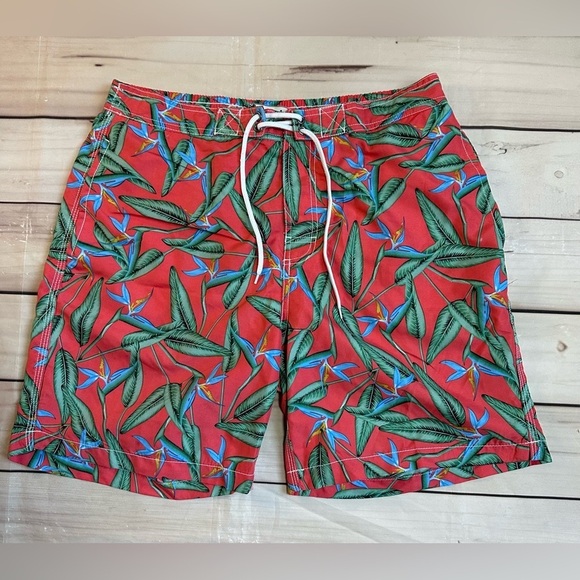 trunks Other - Trunks Surf & Swim Men's Tropical Shorts Bird of Paradise size Large